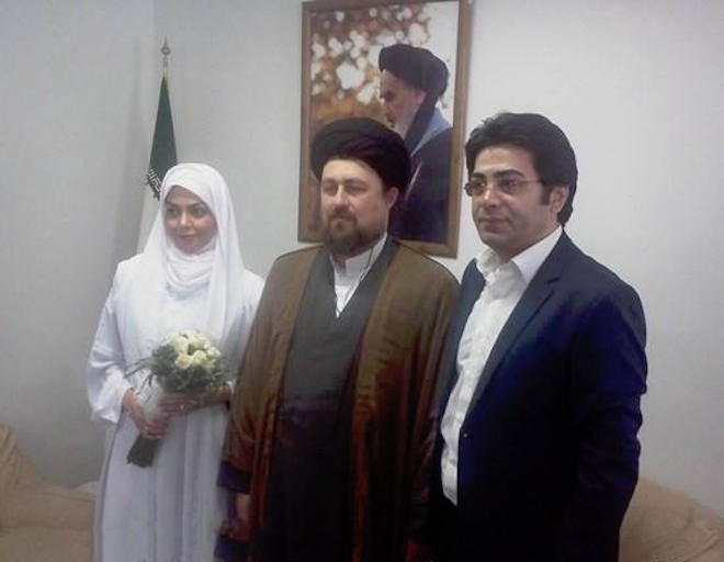 azadeh_namdari_wedding_with_hassn_khomeini