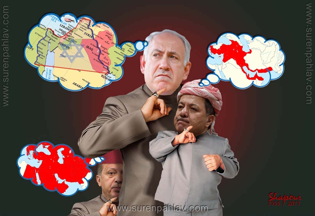netanyahu_erdogan_and_their_stooge_masud_barzani