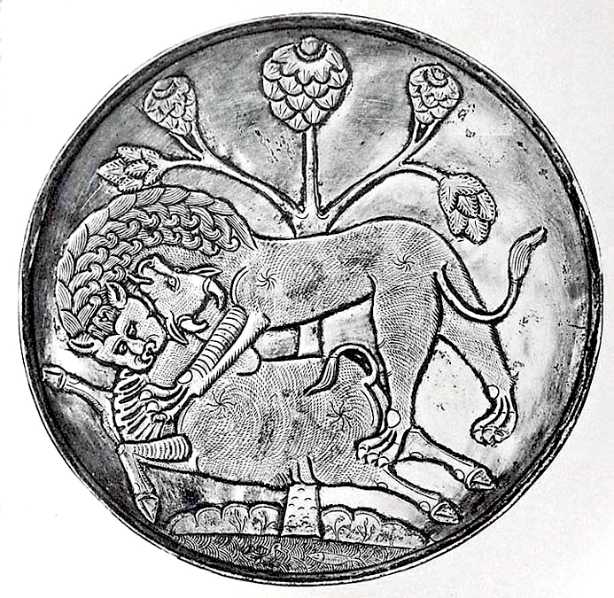 sasanian_silver_plate_tree_of_life_noruz_and_kara_mahi